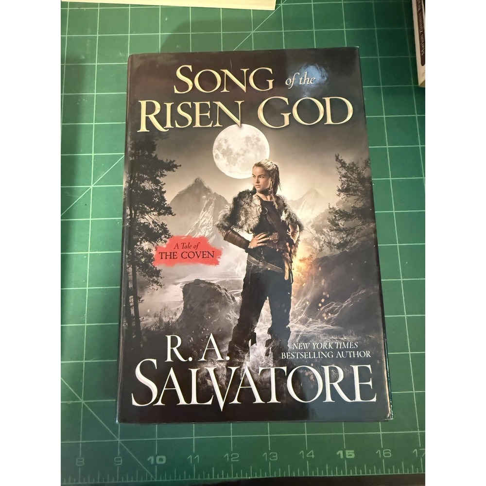 Song Of The Risen God R. A. Salvatore Fantasy Hardcover The Coven Dust Jacket